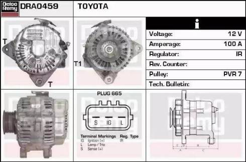 Remy DRA0459 - Alternator www.molydon.hr