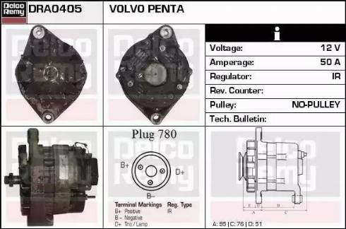 Remy DRA0405 - Alternator www.molydon.hr