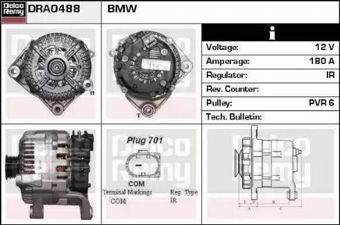 Remy DRA0488 - Alternator www.molydon.hr