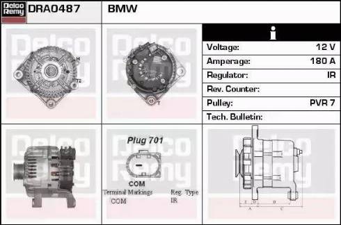 Remy DRA0487 - Alternator www.molydon.hr