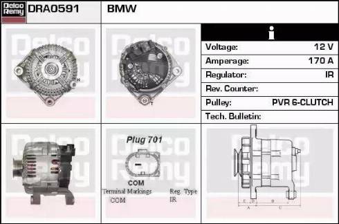 Remy DRA0591 - Alternator www.molydon.hr