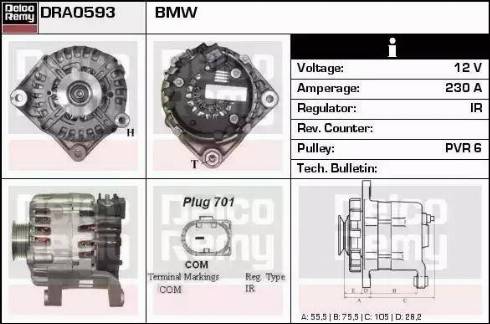 Remy DRA0593 - Alternator www.molydon.hr