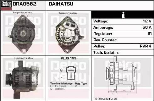 Remy DRA0582 - Alternator www.molydon.hr