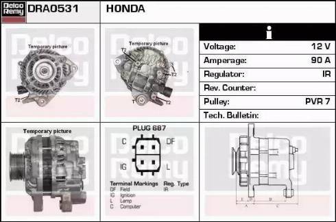 Remy DRA0531 - Alternator www.molydon.hr