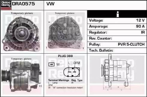 Remy DRA0575 - Alternator www.molydon.hr