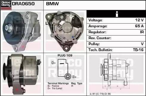 Remy DRA0650 - Alternator www.molydon.hr