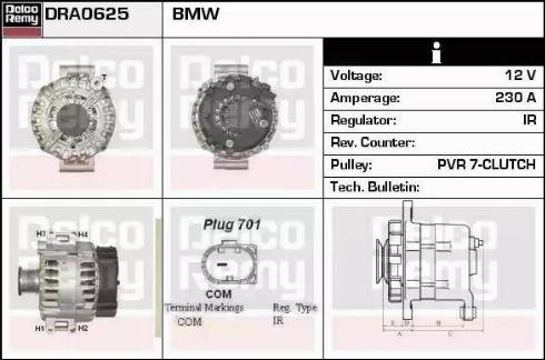 Remy DRA0625 - Alternator www.molydon.hr