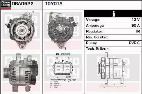 Remy DRA0622 - Alternator www.molydon.hr