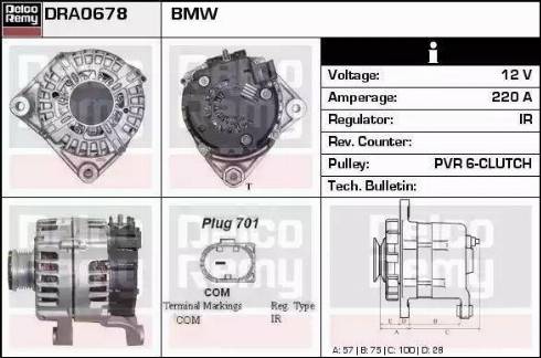 Remy DRA0678 - Alternator www.molydon.hr