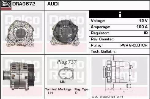 Remy DRA0672 - Alternator www.molydon.hr