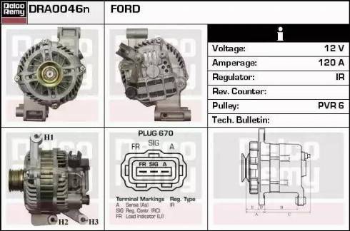 Remy DRA0046N - Alternator www.molydon.hr