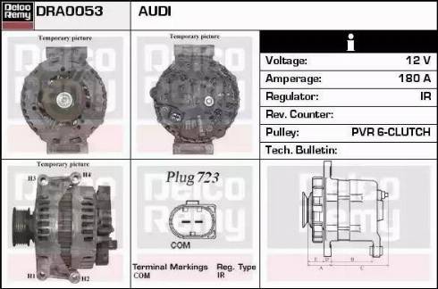 Remy DRA0053 - Alternator www.molydon.hr