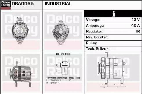 Remy DRA0065 - Alternator www.molydon.hr