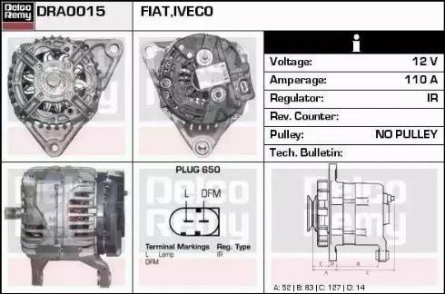 Remy DRA0015 - Alternator www.molydon.hr