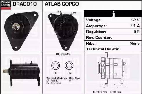 Remy DRA0010 - Alternator www.molydon.hr