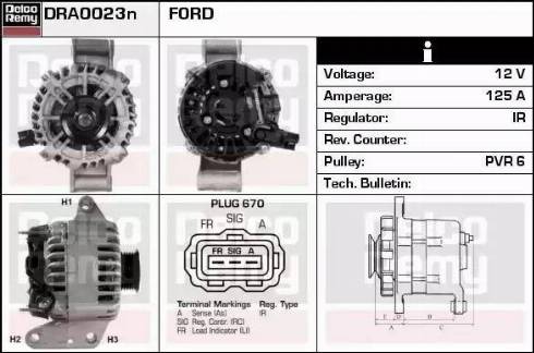 Remy DRA0023N - Alternator www.molydon.hr