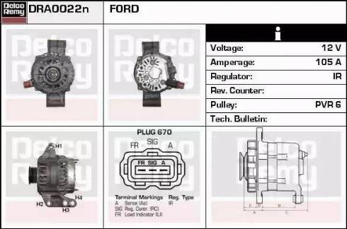 Remy DRA0022N - Alternator www.molydon.hr