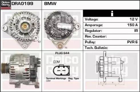 Remy DRA0199 - Alternator www.molydon.hr