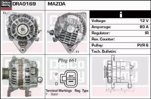 Remy DRA0169 - Alternator www.molydon.hr