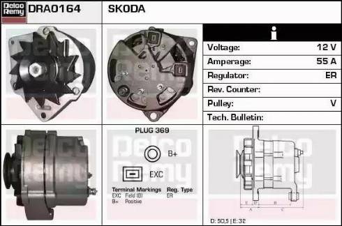 Remy DRA0164 - Alternator www.molydon.hr