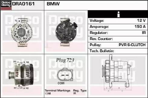 Remy DRA0161 - Alternator www.molydon.hr