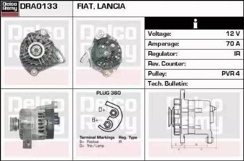 Remy DRA0133 - Alternator www.molydon.hr