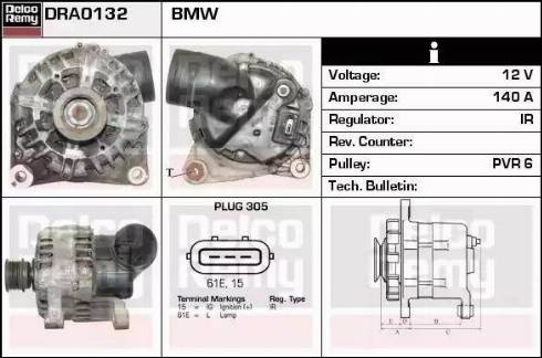 Remy DRA0132 - Alternator www.molydon.hr