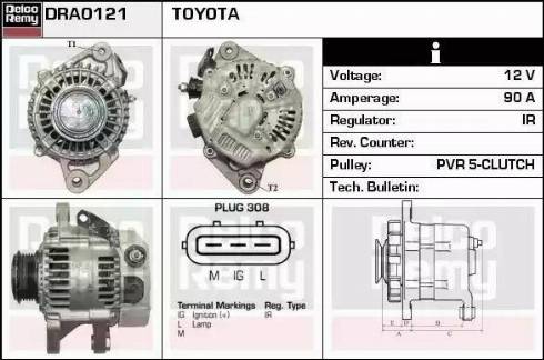 Remy DRA0121 - Alternator www.molydon.hr