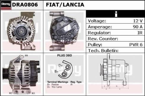 Remy DRA0806 - Alternator www.molydon.hr