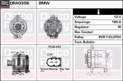 Remy DRA0306 - Alternator www.molydon.hr