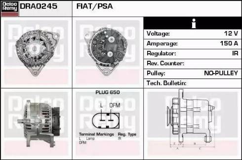 Remy DRA0245 - Alternator www.molydon.hr