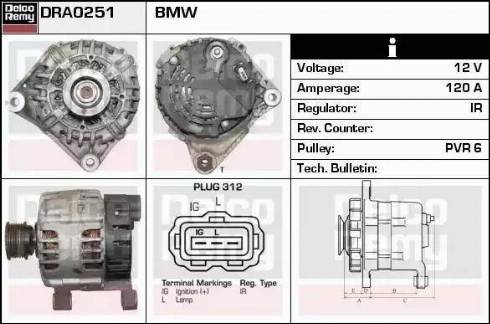 Remy DRA0251 - Alternator www.molydon.hr