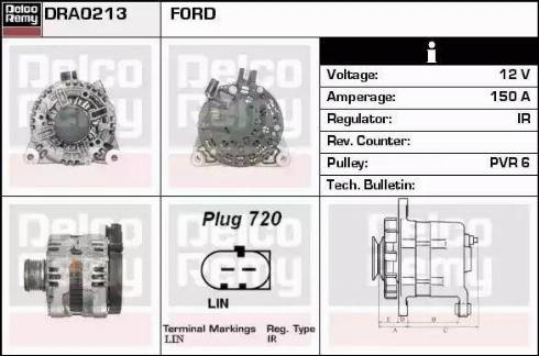 Remy DRA0213 - Alternator www.molydon.hr