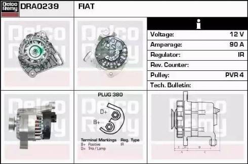 Remy DRA0239 - Alternator www.molydon.hr