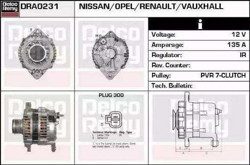 Remy DRA0231 - Alternator www.molydon.hr