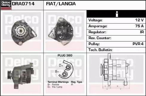 Remy DRA0714 - Alternator www.molydon.hr