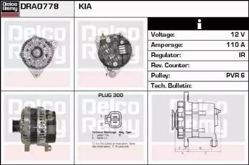 Remy DRA0778 - Alternator www.molydon.hr