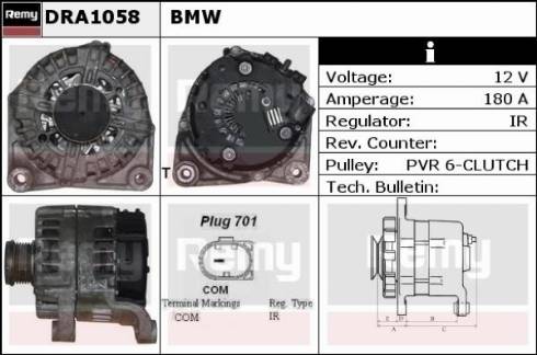 Remy DRA1058 - Alternator www.molydon.hr