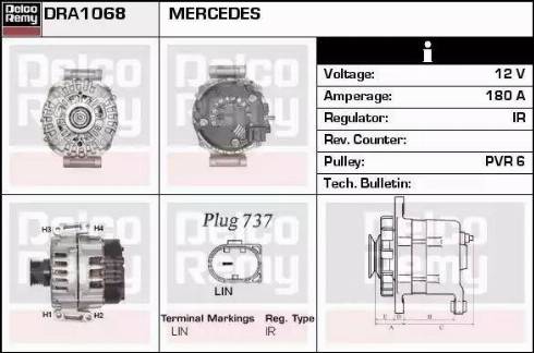 Remy DRA1068 - Alternator www.molydon.hr