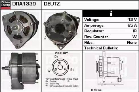 Remy DRA1330 - Alternator www.molydon.hr