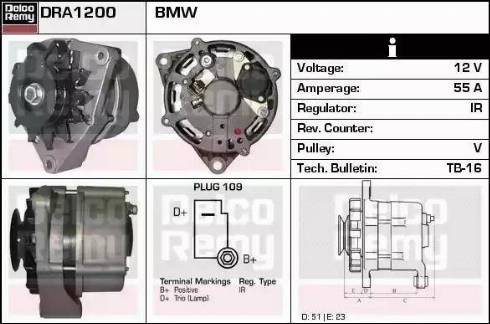 Remy DRA1200 - Alternator www.molydon.hr