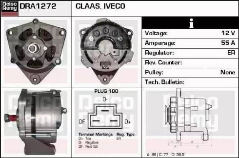 Remy DRA1272 - Alternator www.molydon.hr