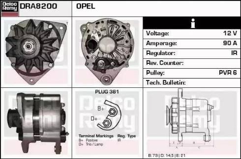 Remy DRA8200 - Alternator www.molydon.hr