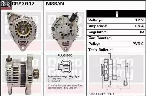 Remy DRA3947 - Alternator www.molydon.hr