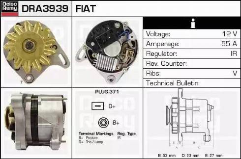 Remy DRA3939 - Alternator www.molydon.hr