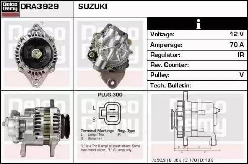 Remy DRA3929 - Alternator www.molydon.hr