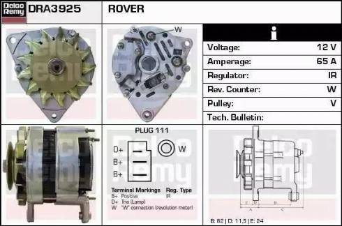 Remy DRA3925 - Alternator www.molydon.hr