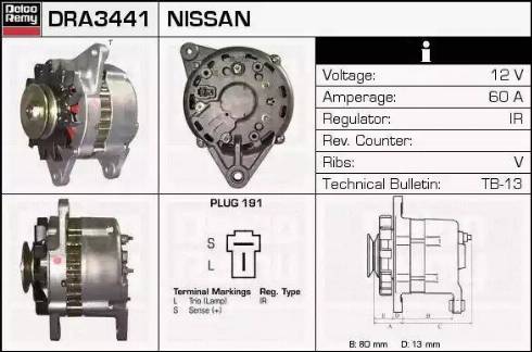 Remy DRA3441 - Alternator www.molydon.hr