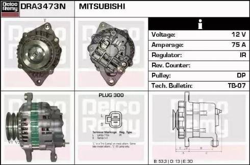 Remy DRA3473N - Alternator www.molydon.hr