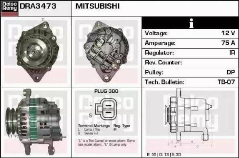 Remy DRA3473N - Alternator www.molydon.hr